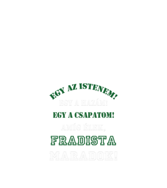 Fradista drukker minta fekete pólón