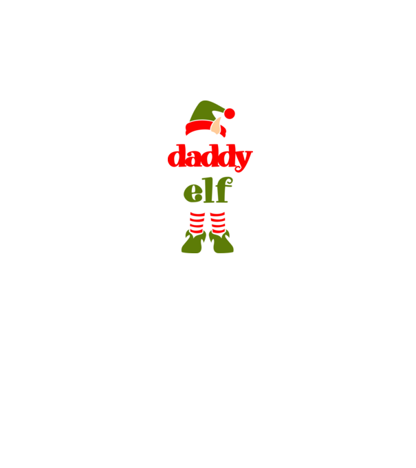 daddy elf minta szürke pólón