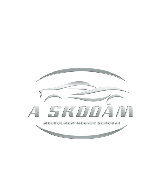 A skodám nélkül minta fekete pólón