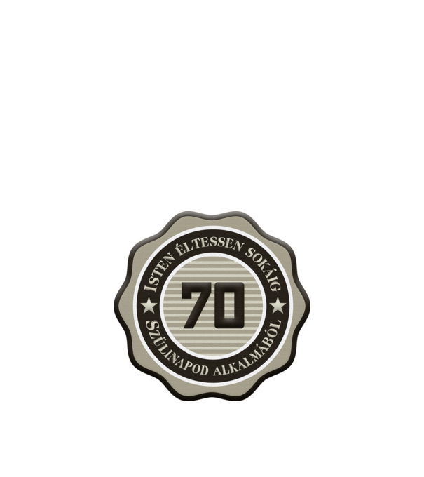 70 minta homokszín pólón