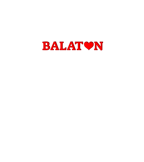 Balaton minta fehér pólón