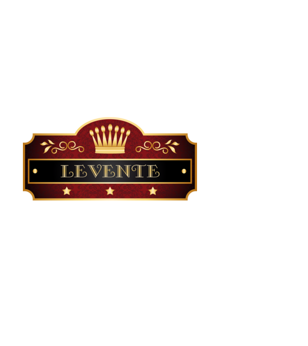 Levente minta fehér pólón