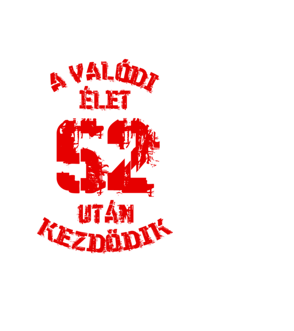 Valódi élet 52 színezhető minta fehér pólón