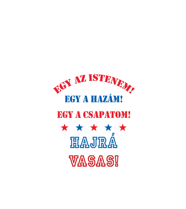 Vasas minta fekete pólón