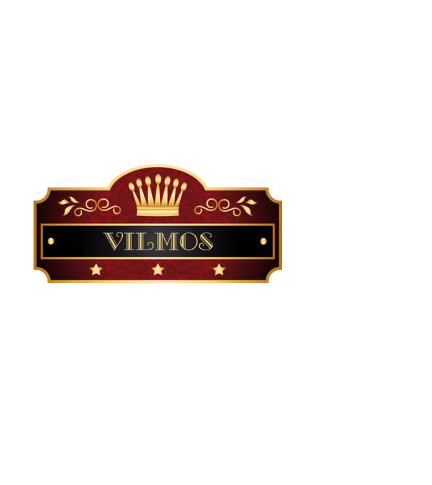 Vilmos minta világoskék pólón