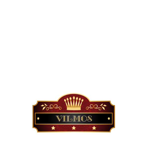 Vilmos minta fehér pólón