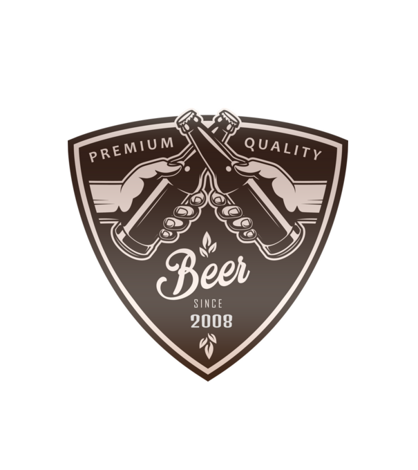 Beer 2008 minta fehér pólón