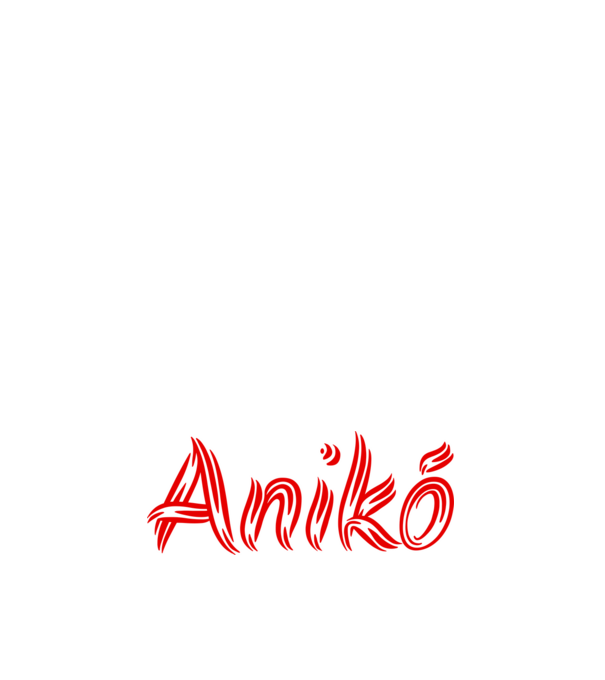 Anikó minta világos rózsaszín pólón