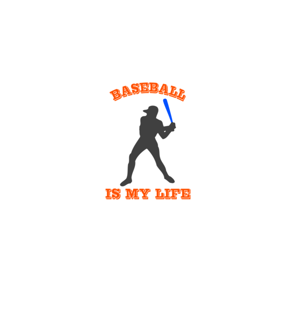 Baseball minta fehér pólón
