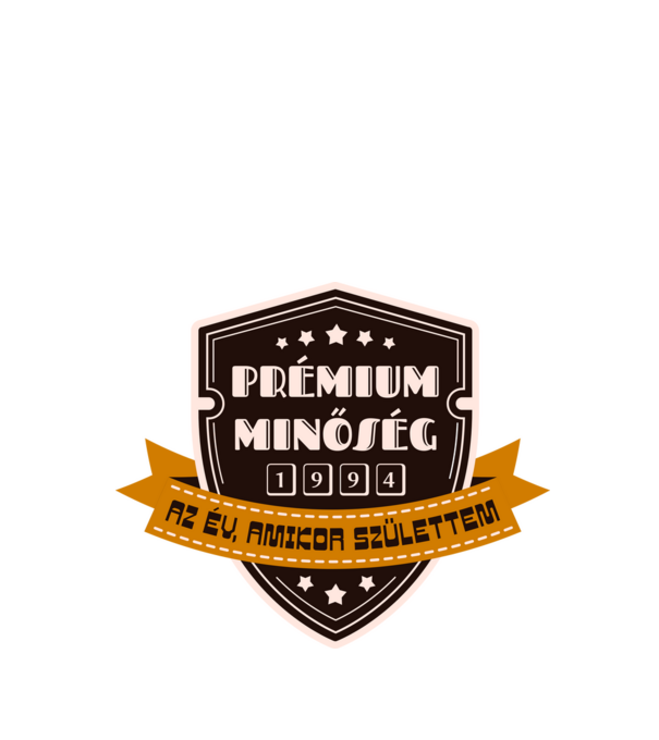 Prémium minőség 1994 minta almazöld pólón