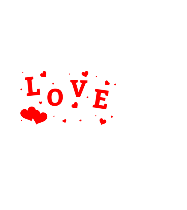 Love színezhető minta fekete pólón