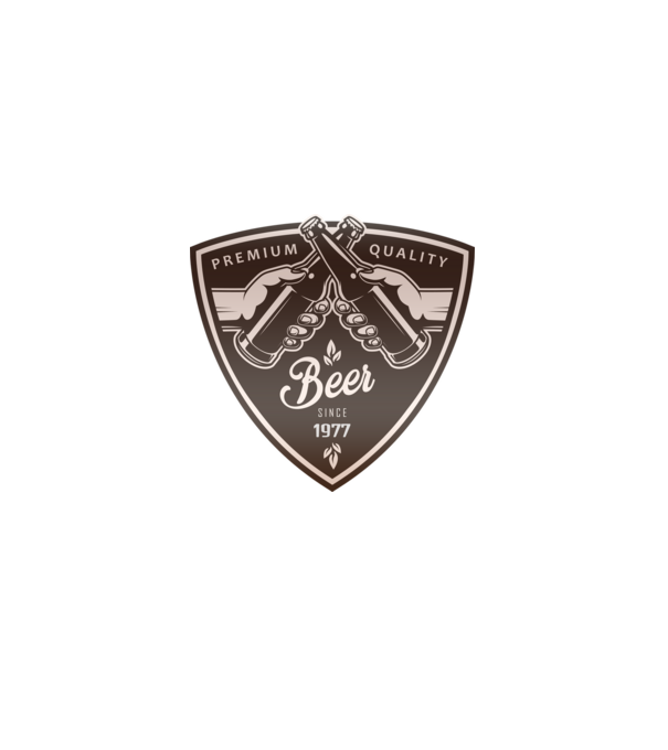 Beer 1977 minta szürke pólón