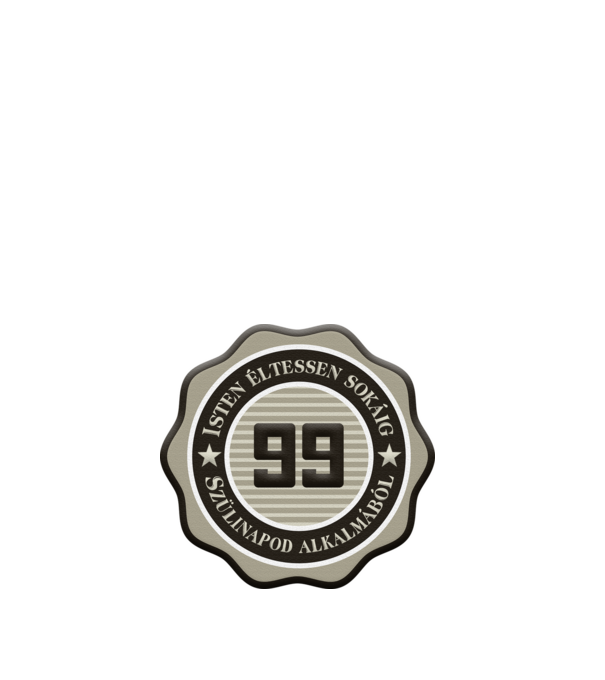 99 minta fehér pólón
