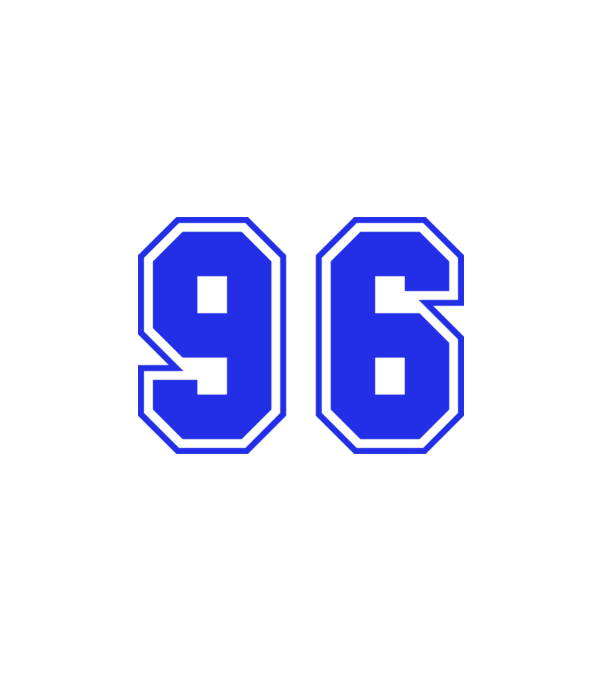96 minta fehér pólón