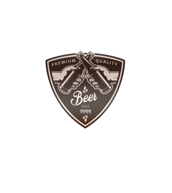Beer 1999 minta homokszín pólón