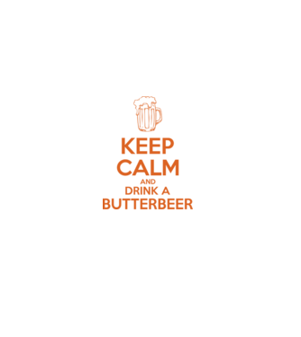 KC - Butterbeer minta fekete pólón