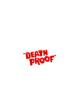 Death Proof - Halálbiztos #2 minta fekete pólón