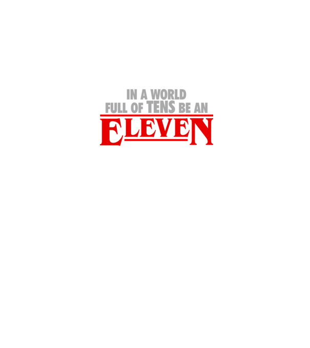 Be an Eleven 02 minta sötétkék pólón
