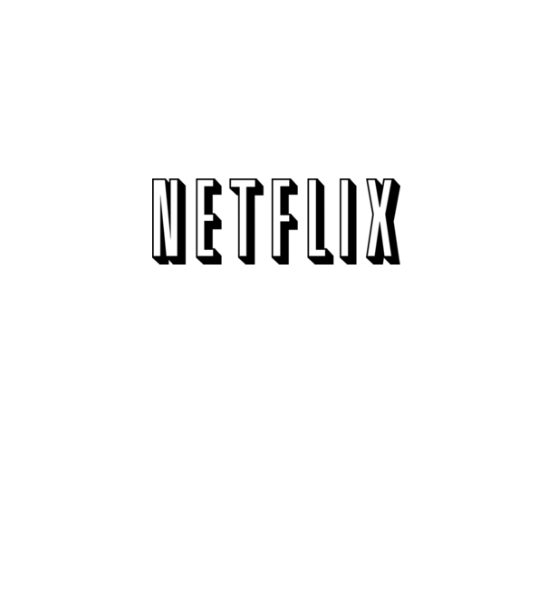 Netflix & Chill minta farmerkék pólón