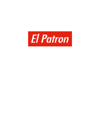 El patron Pablo Escobar supreme minta fehér pólón