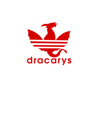 adidas dracarys Trónok harca logó minta türkiz pólón