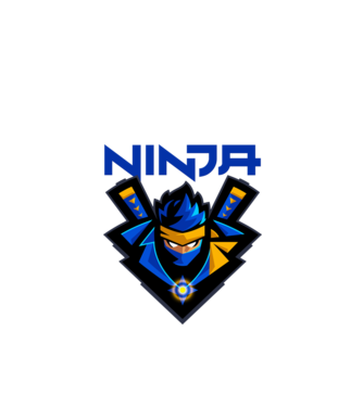 Fortnite ninja minta fehér pólón