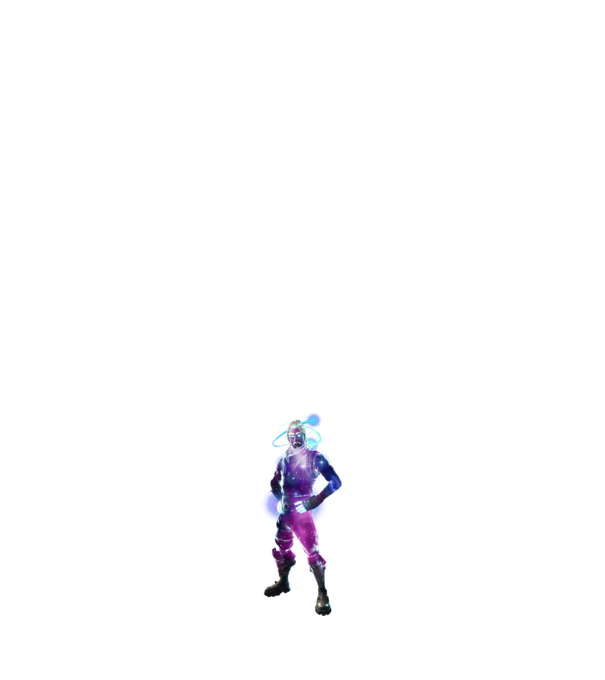 Fortnite Galaxy minta fehér pólón