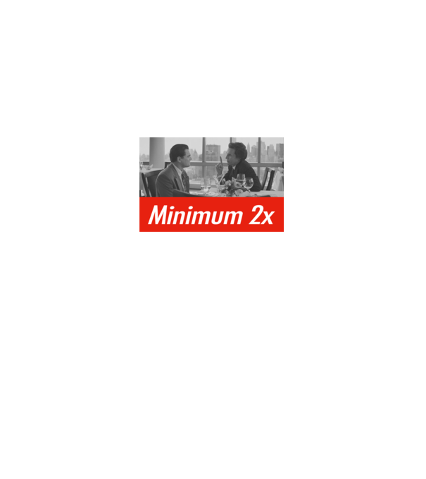 Minimum 2x - Wall street farkasai minta fehér pólón