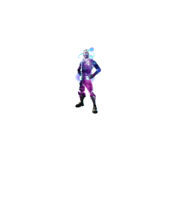 Fortnite Galaxy minta sötétkék pólón