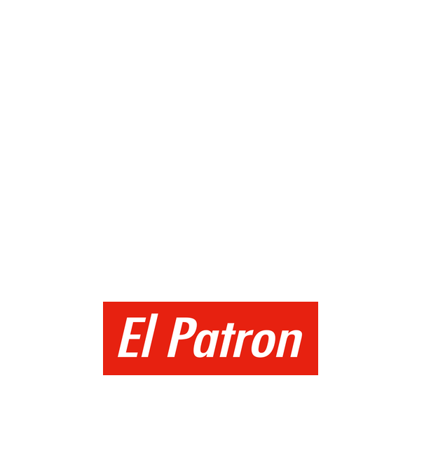 El patron Pablo Escobar supreme minta fehér pólón