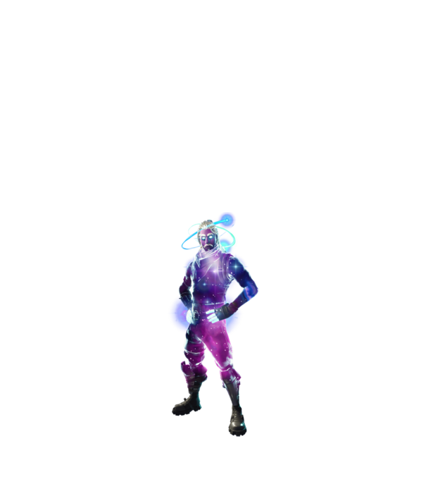 Fortnite Galaxy minta sötétkék pólón