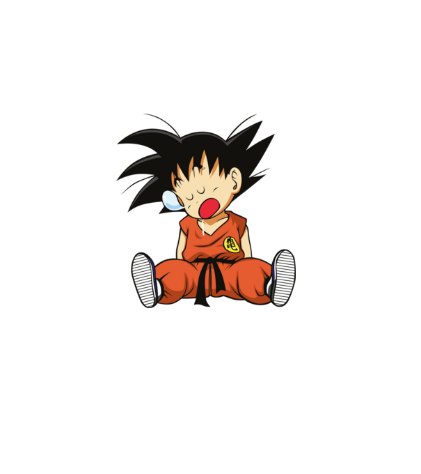 Dragonball - Kid Goku minta sötétkék pólón