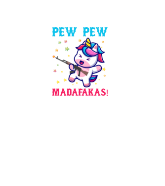 Pew Pew Madafakas minta fekete pólón