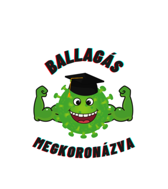 ballagás megkoronázva 2021 minta fehér pólón