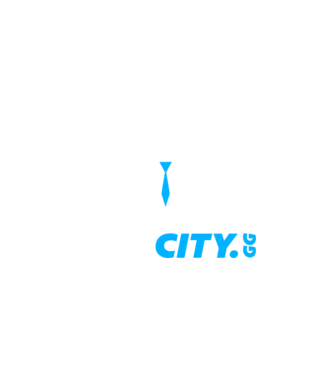 Spincity.gg logo minta fekete pólón