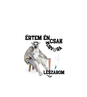 Értem én csak kurv@ra leszarom minta almazöld pólón