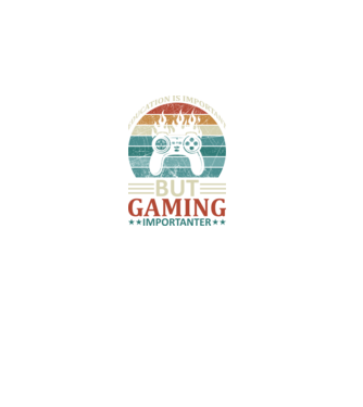Gamer minta minta szürke pólón