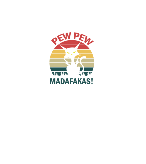 Pew Pew Madafakas minta türkiz pólón