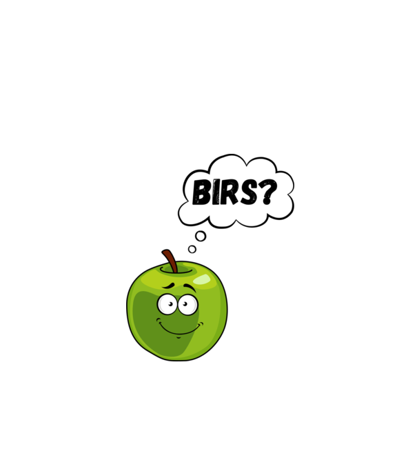Páros póló- Birs minta fehér pólón