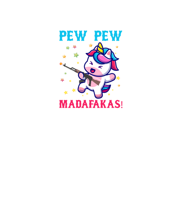 Pew Pew Madafakas minta fekete pólón