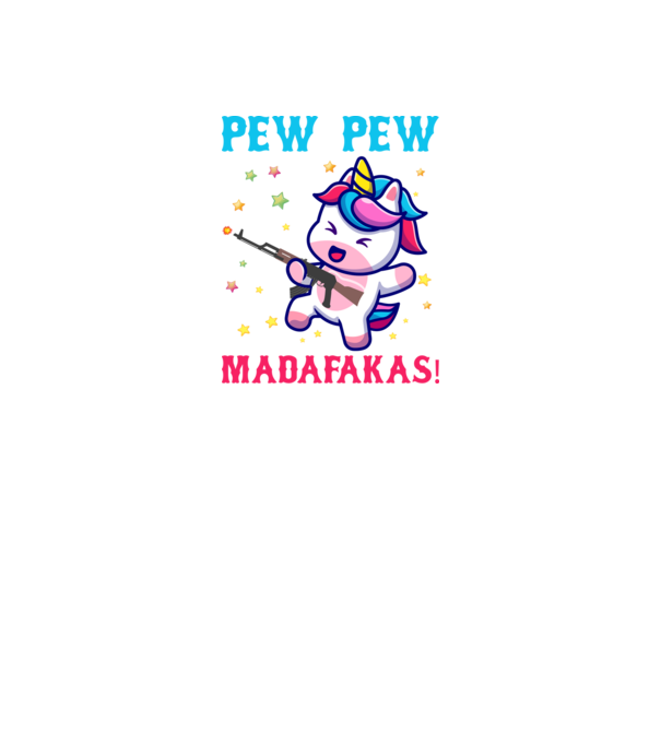 Pew Pew Madafakas minta fekete pólón