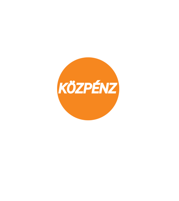 Közpénz – Fidesz logó minta fekete pólón