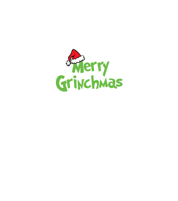 Karácsony grincs minta grinchmas minta fehér pólón