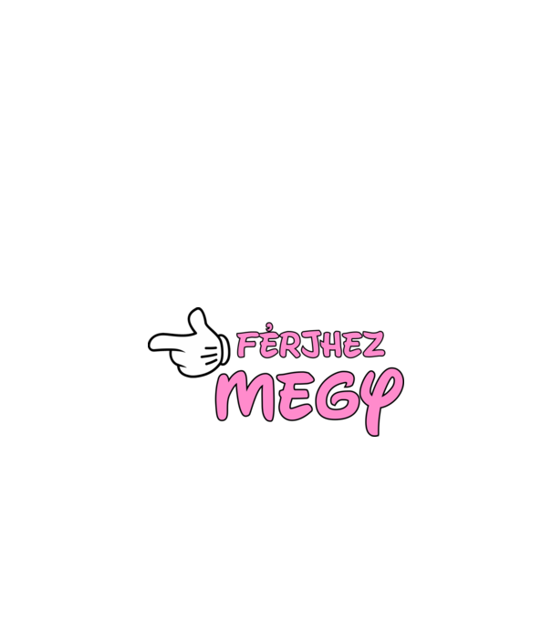 Férjhez megy minta fehér pólón