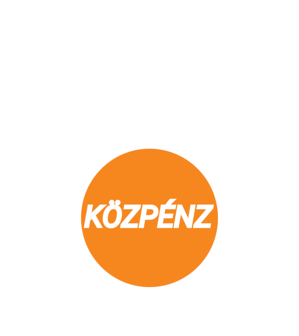 Közpénz – Fidesz logó minta fekete pólón