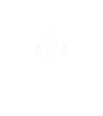 Flotta Logo | Fehér minta fekete pólón