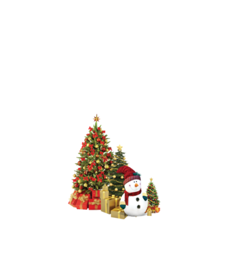 christmas-tree minta fehér pólón