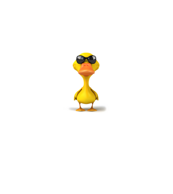 duck minta fehér pólón