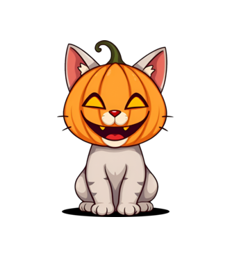 Pump-kitten minta fehér pólón