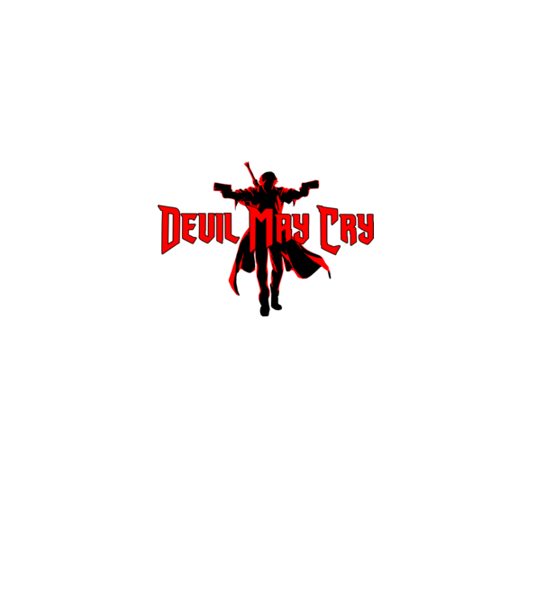 Devil May Cry (Fekete Dante) minta fekete pólón
